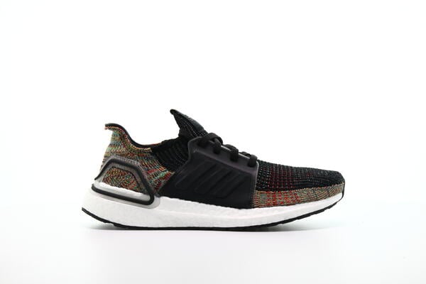 Adidas ultra boost 19 (grey six on sale  core black  shock yellow)